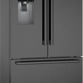 500 Series French Door Bottom Mount Refrigerator 36'' Black Stainless Steel